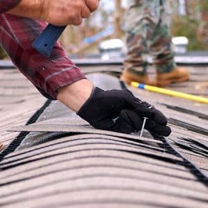 Roof Repair San Marcos roofing being repaired by an expert roofer