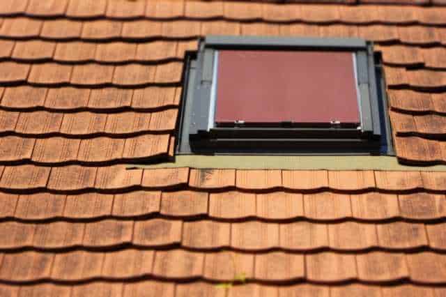 A roof vent with sealed seams