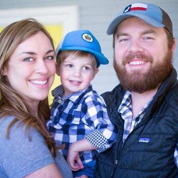 Divided Sky owner John Hardy and his family