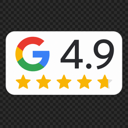 Google 4.9 Stars