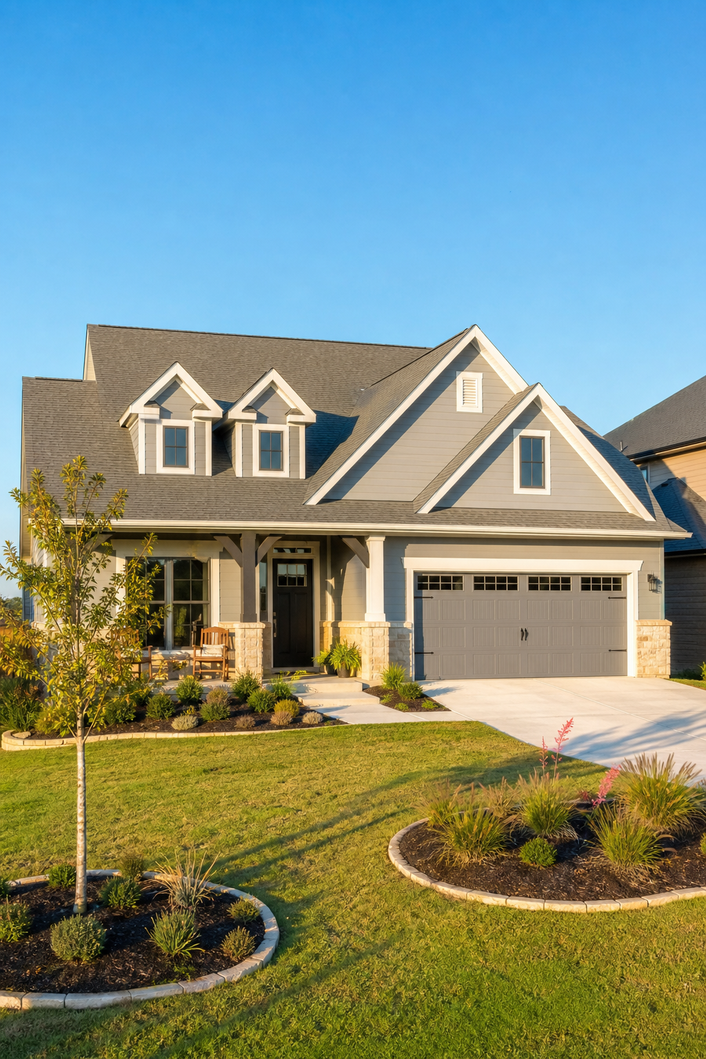 Home receiving a 360° exterior inspection