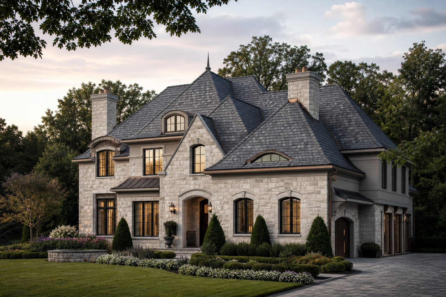 Designer luxury shingles