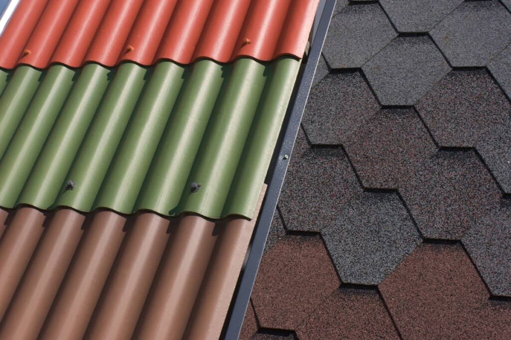 metal roof vs shingle roof comparison by San Marcos Roofer