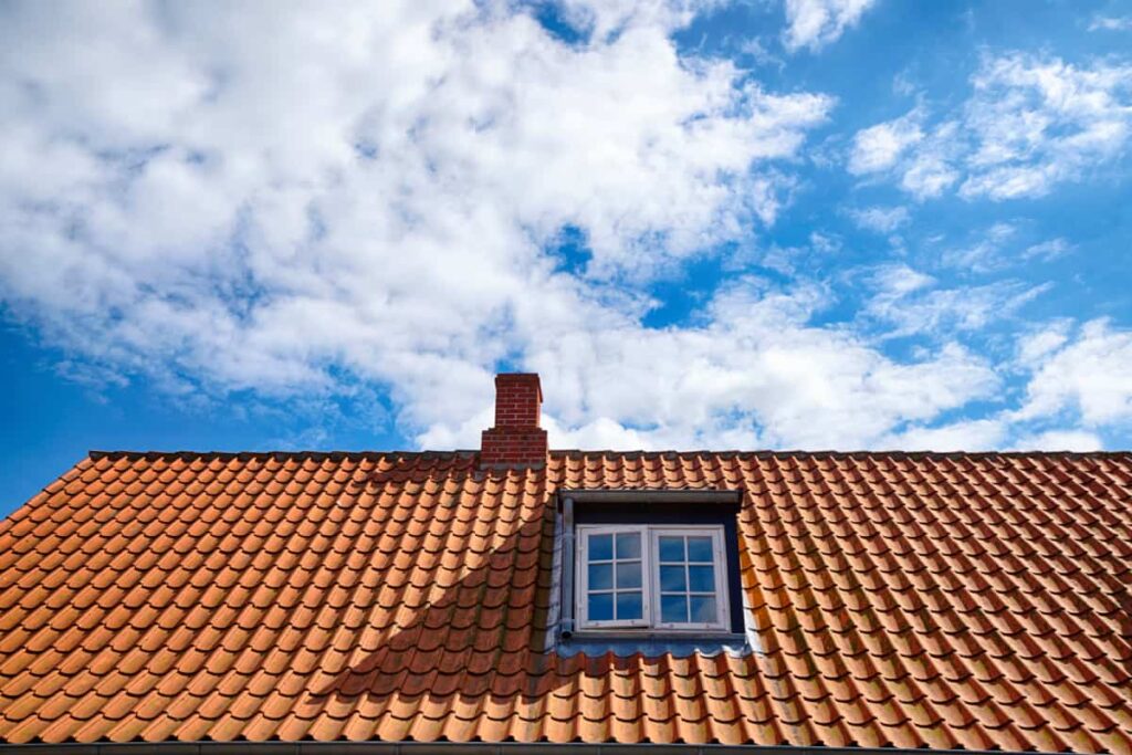 After Austin roof repair during hot summer days